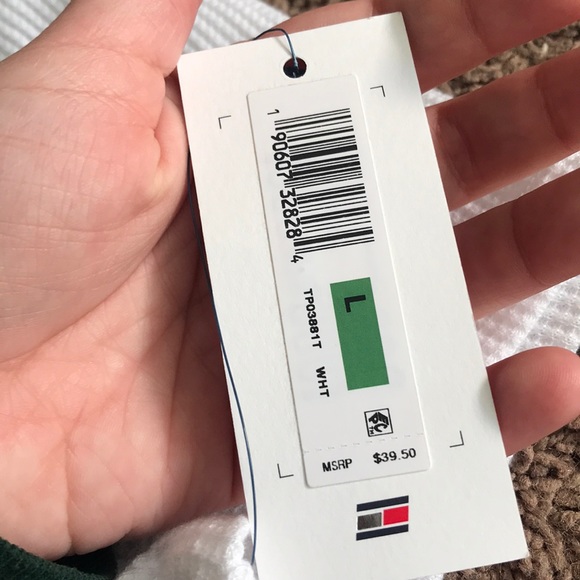 Tommy Hilfiger white sport top - Picture 4 of 4